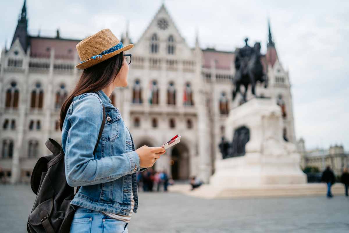 Turista città